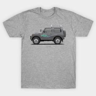 Jimny JA11 SJ410 Grey - Side T-Shirt